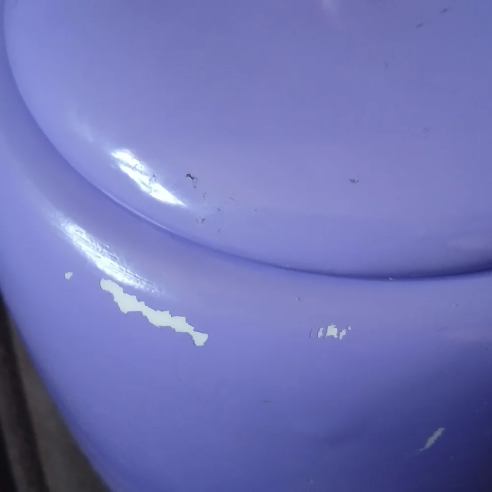 M&M's Red Character Purple Canister Food Storage Container